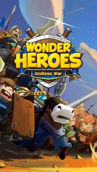 Wonder Heroes : Endless War - Idle Clicker RPG Screen Shot 6