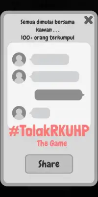 TolakRKUHP - The Game Screen Shot 0