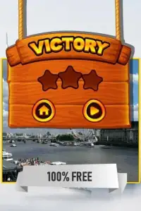 London Jigsaw Puzzle Game for Kids Screen Shot 3