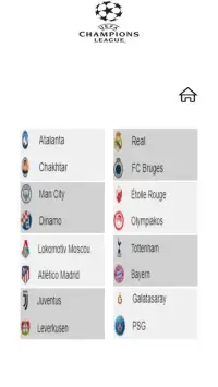 Champions League Predictions Screen Shot 1
