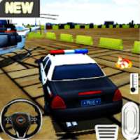 Real Police Car Tricky Parking - Simulation 3D