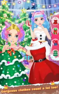 Christmas Hair Salon Screen Shot 1