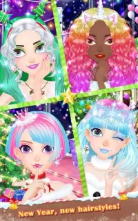 Christmas Hair Salon Screen Shot 2