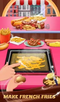 Super Hot Dog Master Chef Fun Food Game Screen Shot 1