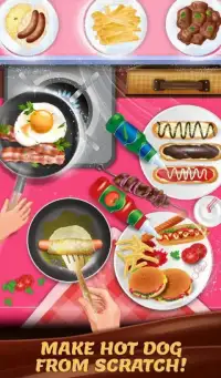 Super Hot Dog Master Chef Fun Food Game Screen Shot 2