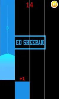 Ed Sheeran Piano Tiles Game 2019 Screen Shot 1
