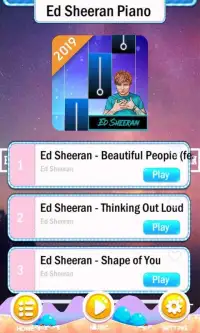 Ed Sheeran Piano Tiles Game 2019 Screen Shot 4