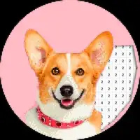Dog Photography Color By Number Pixel Art Screen Shot 0