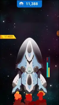 Idle Rocket Sky : Tap Tap Jump Screen Shot 1