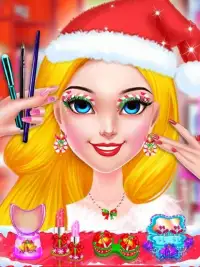 Christmas Girl Makeup Salon Games For Girls Screen Shot 3
