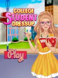 College Student Dress Up | College Girl Games Free Screen Shot 4