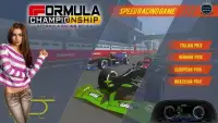 Car Racing Games : Formula Racing Championship Screen Shot 6