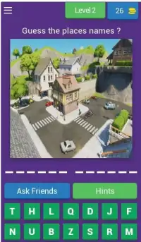 Quiz Game: Battle Royale Map locations Screen Shot 8