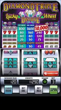 Diamond Triple Lucky Wheel Slots Screen Shot 5