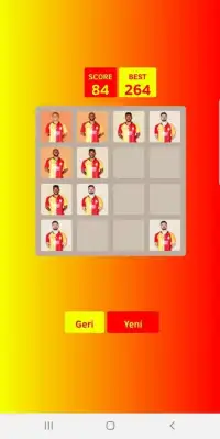 Galatasaray 2048 Screen Shot 2