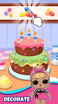 LOL Bakery Cupcakes Games Screen Shot 1