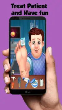 Little Doctor Game 2 (Foot care) Screen Shot 7