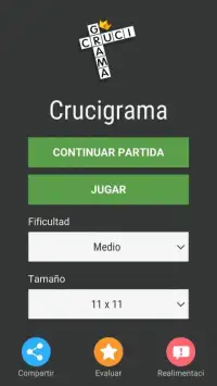 Crossword Spanish Puzzle Free Word Game Offline Screen Shot 6
