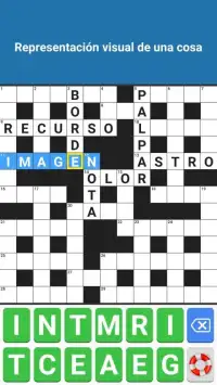 Crossword Spanish Puzzle Free Word Game Offline Screen Shot 2