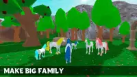 Unicorn Family Simulator 2 petualangan kuda ajaib Screen Shot 3