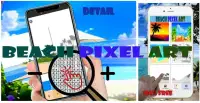 Beach Pixel Art Coloring By Number Screen Shot 0