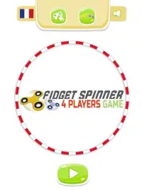 Hand Spinner : 4 खिलाड़ी खेल Screen Shot 3