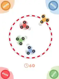 Hand Spinner : 4 खिलाड़ी खेल Screen Shot 5