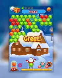 Christmas Bubble Shooter : Sanat Games Screen Shot 5