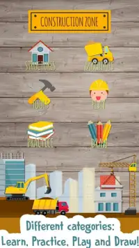Kids Construction Game: Preschool Screen Shot 8