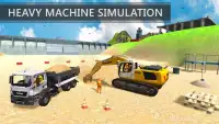 Bridge Building Sim: Riverside Construction Games Screen Shot 9