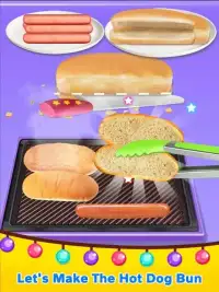 Street Food - Hot Dog Maker Screen Shot 2