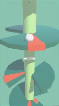 Helix Jump Ball 3d Screen Shot 0