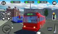 City Euro Bus Driver Sim 2019- bus simulator games Screen Shot 1