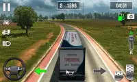 Euro Truck Driving Sim 2019 - Truck Transport Game Screen Shot 3
