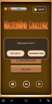 MasterMind Challenge Screen Shot 0