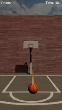Basketball throw Screen Shot 2