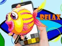 Sea Animal Pixel Art Coloring By Number Screen Shot 7