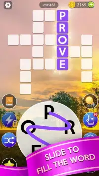 Word Slide - Free Word Games & Crossword Puzzle Screen Shot 6