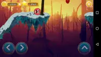 लाल गेंद जंगल नायक - खेल कूद Screen Shot 2