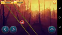 लाल गेंद जंगल नायक - खेल कूद Screen Shot 4