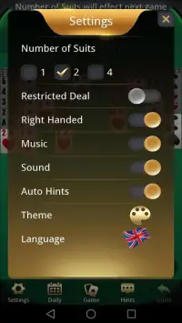 Spider Solitaire:Daily Challenges Screen Shot 2