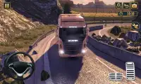 Truck Simulator 3D - truck driving delivery games Screen Shot 0