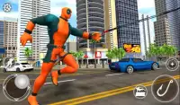 Super Rope Crime Hero - Grand City Simulator Game Screen Shot 2