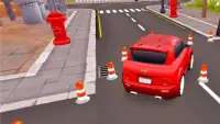 Mini 3D Car Real Toon Parking Simulator 2020 Screen Shot 0
