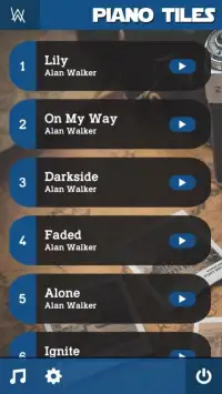 Alan Walker Piano Tiles Music Game Screen Shot 4