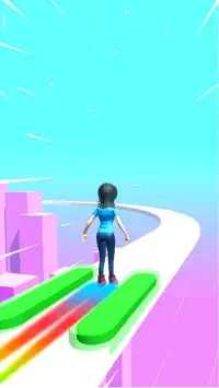 Skater Roller Dash Screen Shot 2