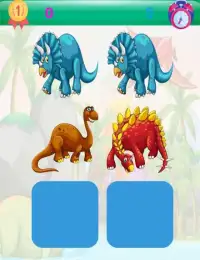 Memory - Dinosaurs Memory Game Screen Shot 2