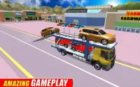 Car Transport Truck Free Games: Car transportation Screen Shot 0