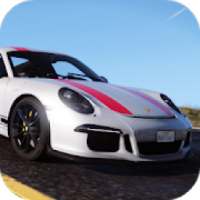 Driving Porsche 911 Game Simulator