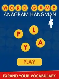 New Word Game - Anagram Hangman Screen Shot 0